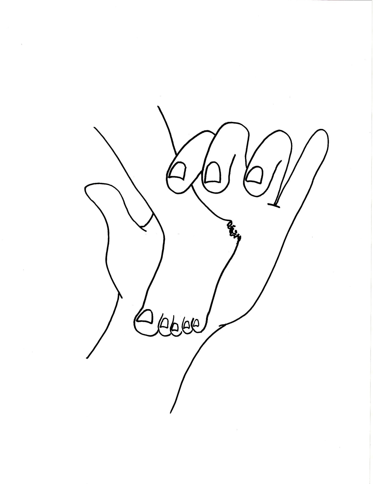 Dans les rayons du vélo, dessin encadré 65 x 50cm