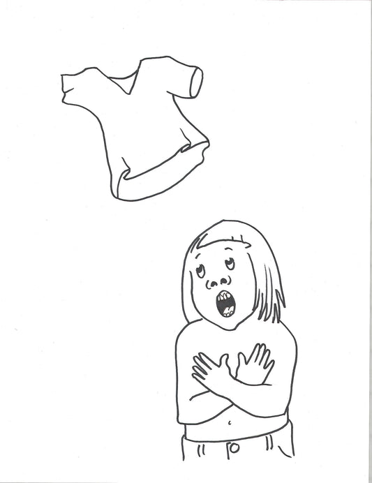 Désolidarnõsc 2, dessin encadré 65 x 50cm