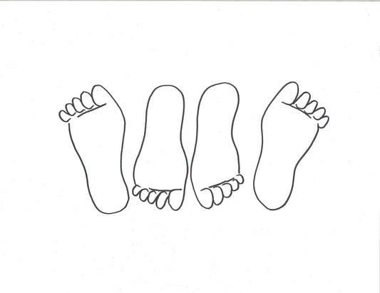 To make love, dessin encadré 65 x 50cm