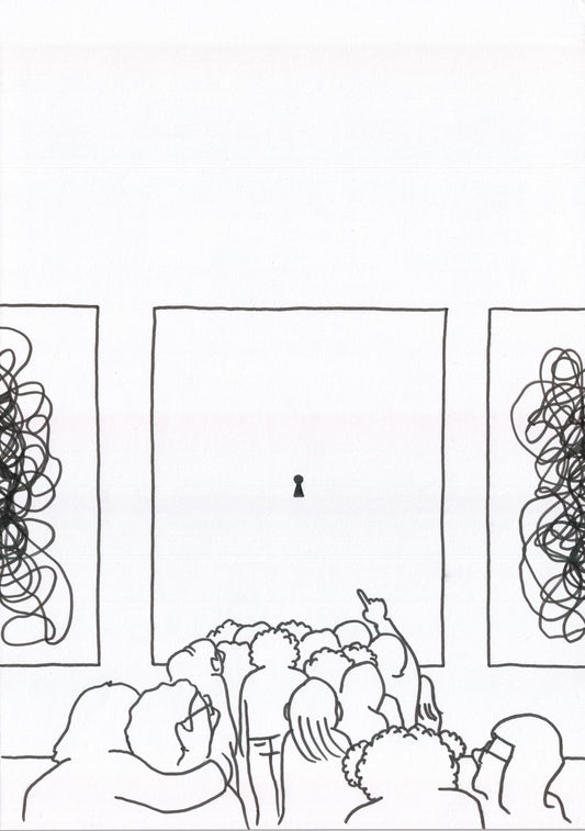 Vangogh, dessin encadré 29,7 x 42cm