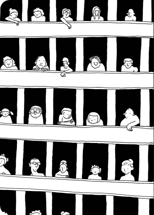 Clapier, 2021, dessin encadré 29,7 x 21 cm